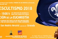 Invitación Eucaristía Día de Escultismo GR 2018