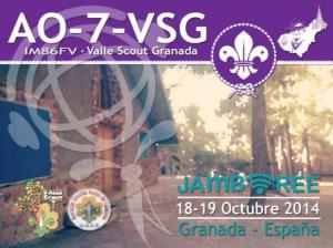 2014 AO7VSG QSL JOTA anverso 1